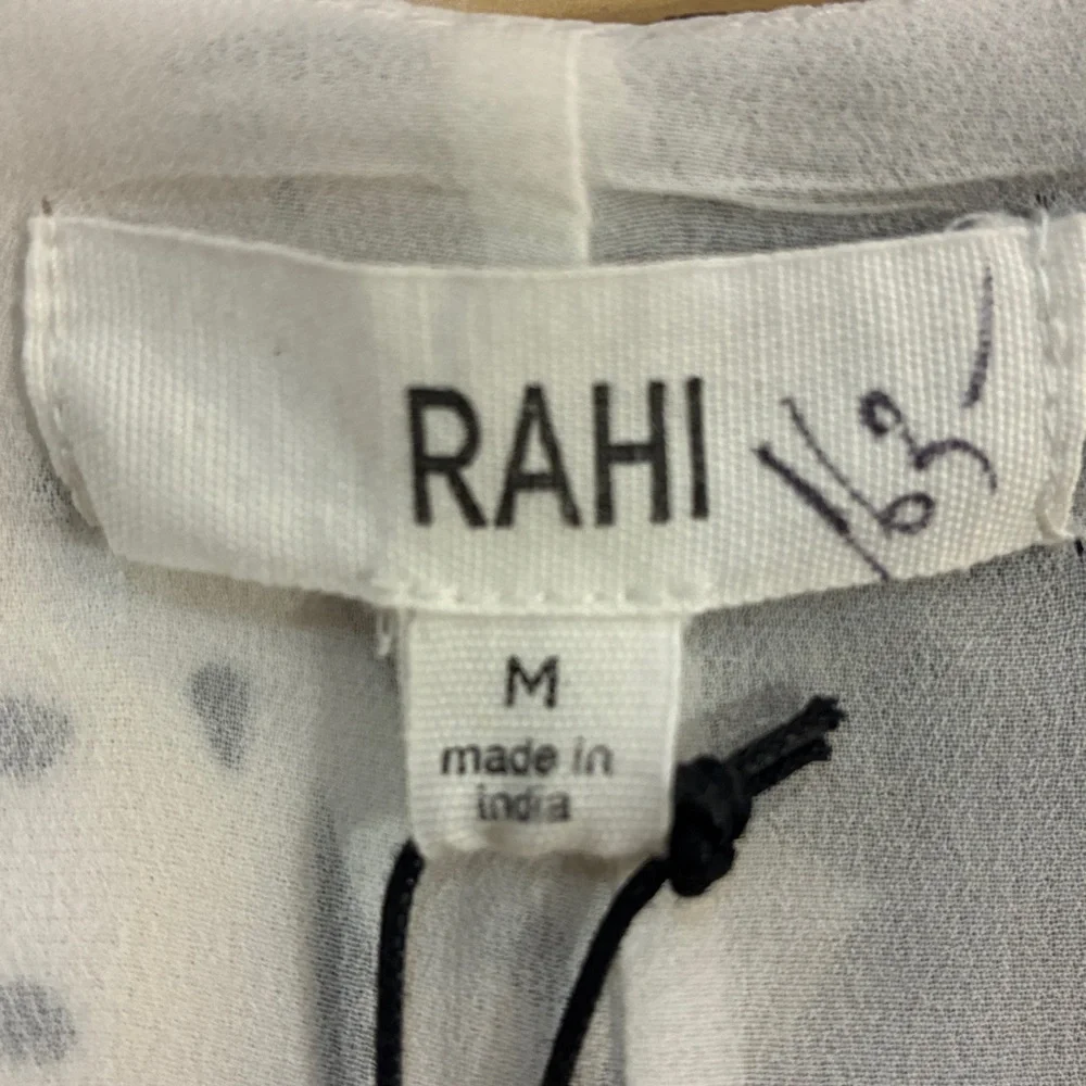 Rahi Confetti Patchwork Black and White Maxi Dress, NWT, Medium - Picture 9 of 10